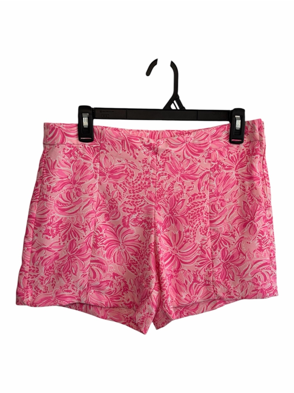 Lilly Pulitzer Women’s Pink Floral Print Stretch Shorts